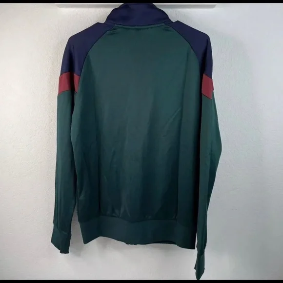 [S] Puma Mens Italia FIGC Iconic MCS Track Jacket Soccer Ponderosa Pine Peacoat